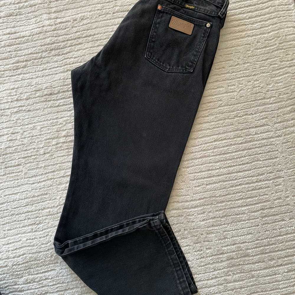 Wrangler Vintage Womens Jeans Black - image 2