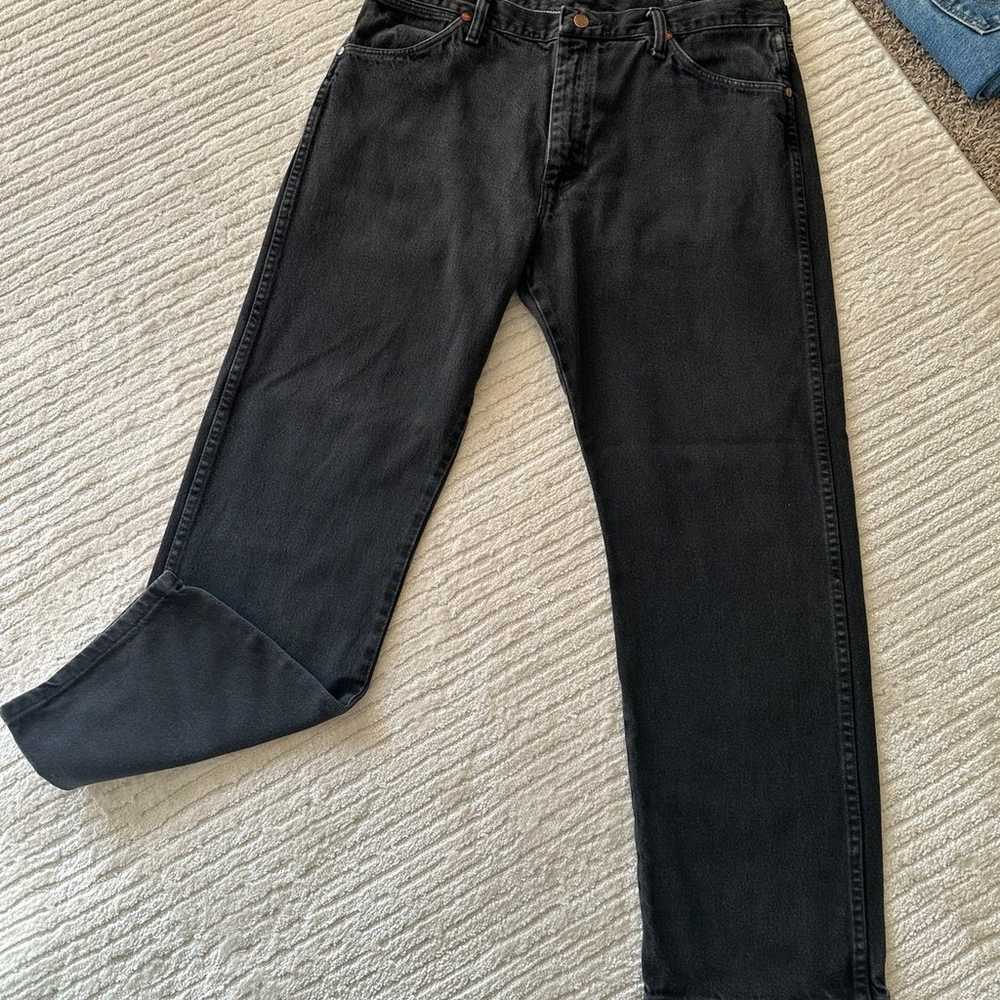Wrangler Vintage Womens Jeans Black - image 4