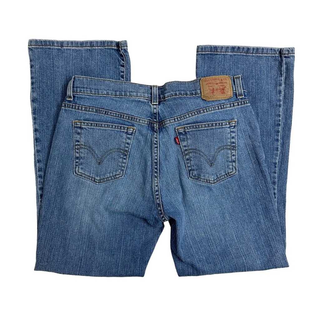 Vintage Levi’s Jeans Bootcut 515 Cotton Light Blu… - image 4