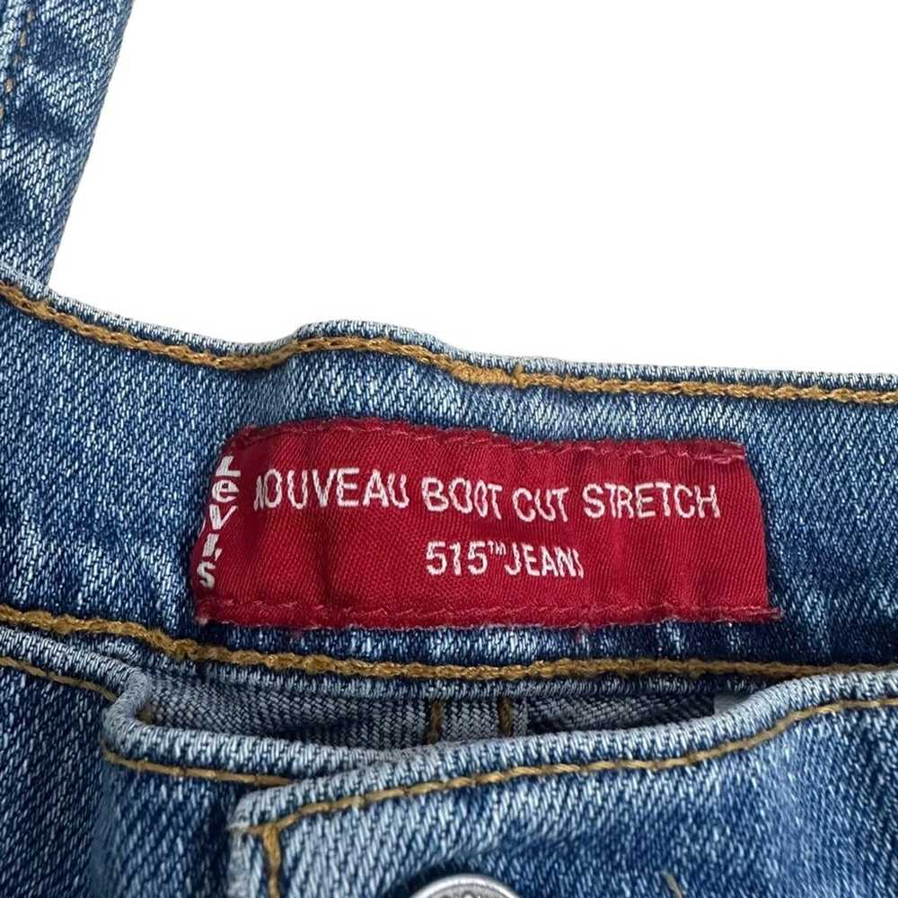 Vintage Levi’s Jeans Bootcut 515 Cotton Light Blu… - image 6