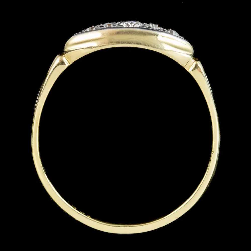 Antique Edwardian Diamond Five Stone Ring - image 6