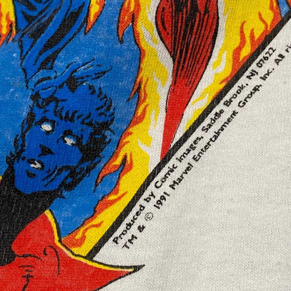 Vintage Marvel Excalibur Comic Shirt Medium - image 3