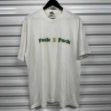 Vintage Green Bay Pack to Pack T-Shirt - XXL - image 1