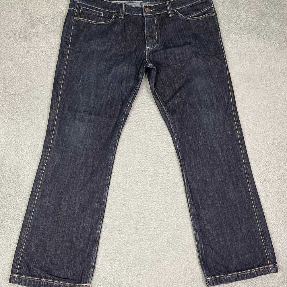 Vintage y2k embroidered baggy jeans - image 2