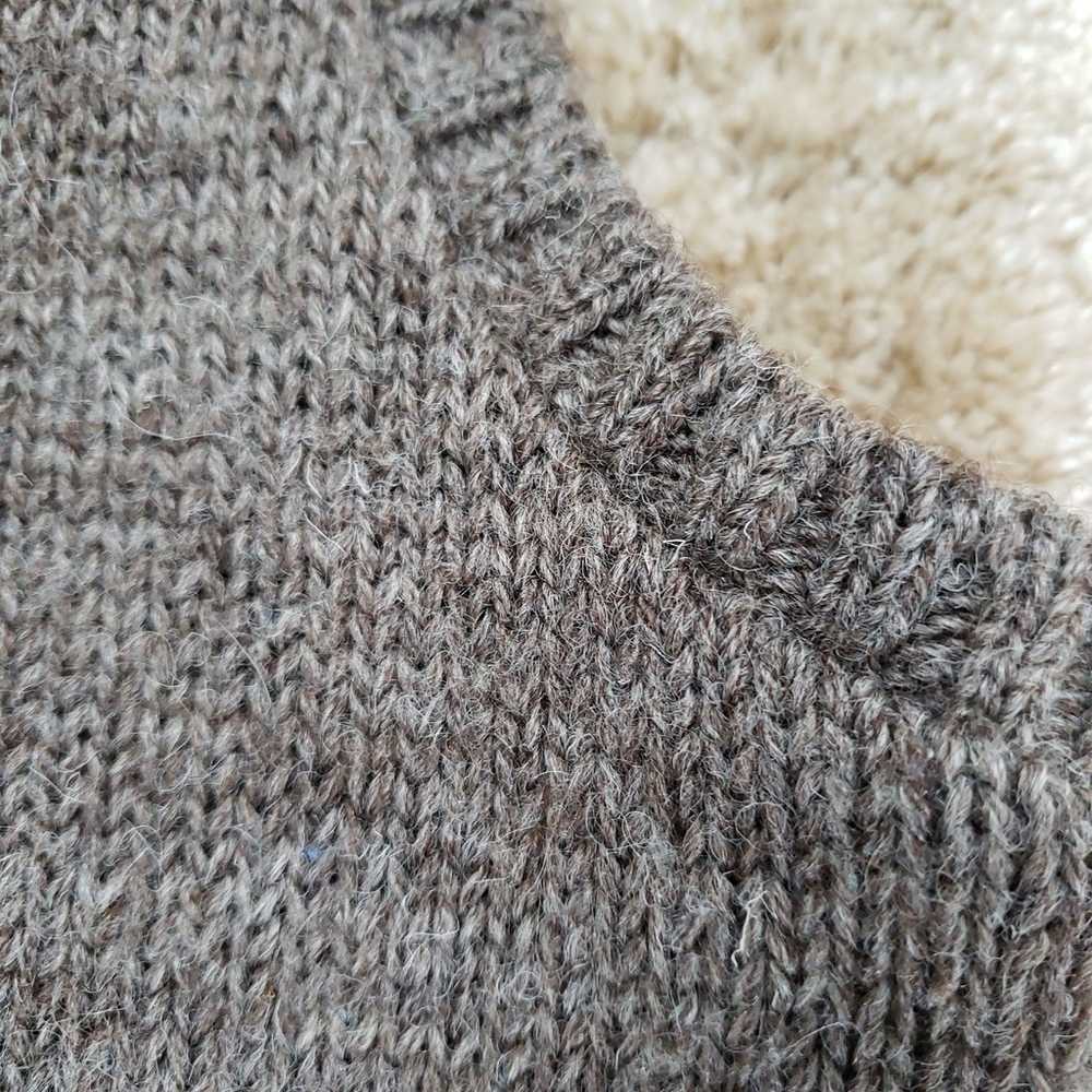 Vintage L.L. Bean Wool Sweater Vest Made in Scotl… - image 5