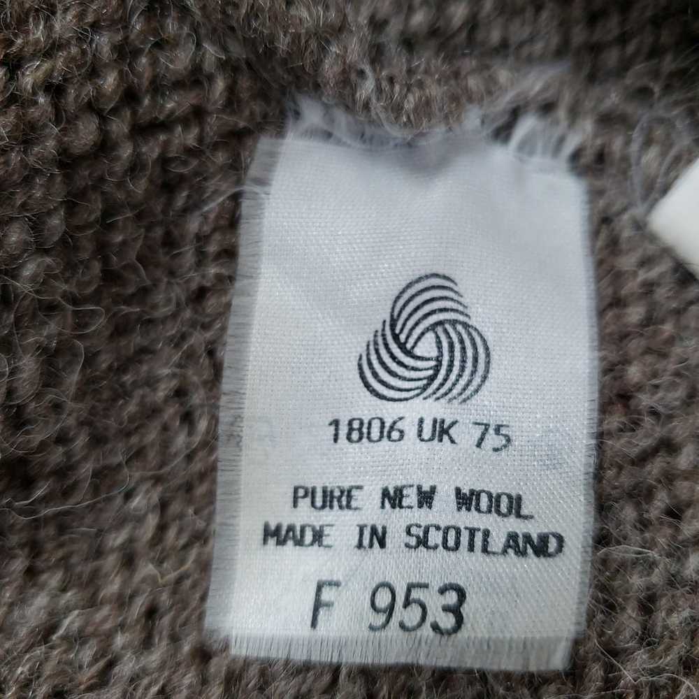 Vintage L.L. Bean Wool Sweater Vest Made in Scotl… - image 8