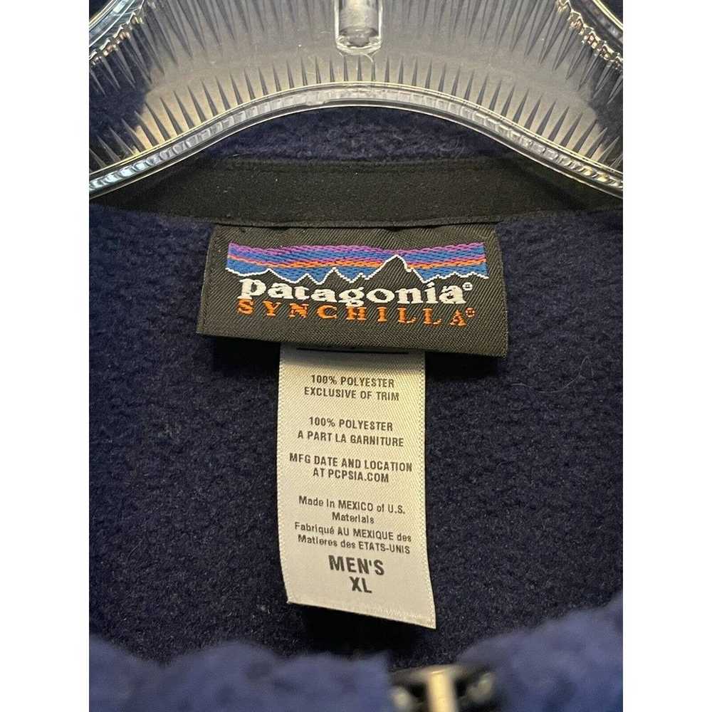 Vintage Patagonia Synchilla Vest Full Zip Fleece … - image 6