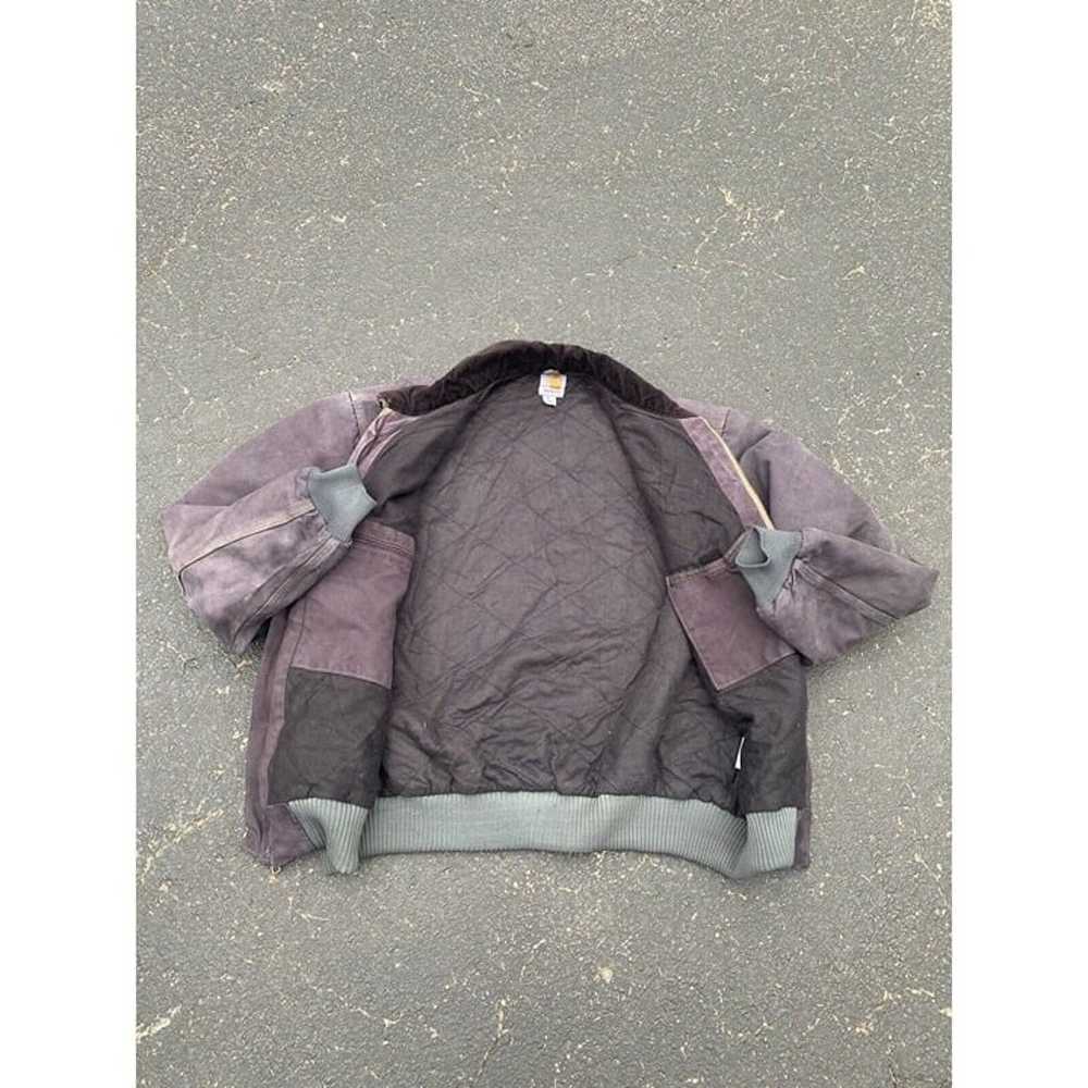 Vintage Purple Carhartt Santa Fe Jacket Unique Gr… - image 4