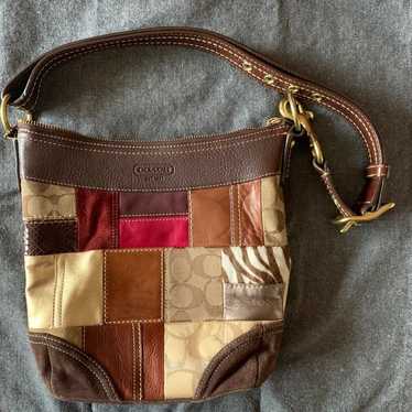 Coach patchwork shoulder bag - image 1