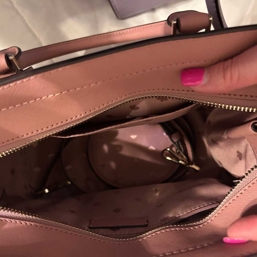 Kate spade dusty rose pink purse - image 2