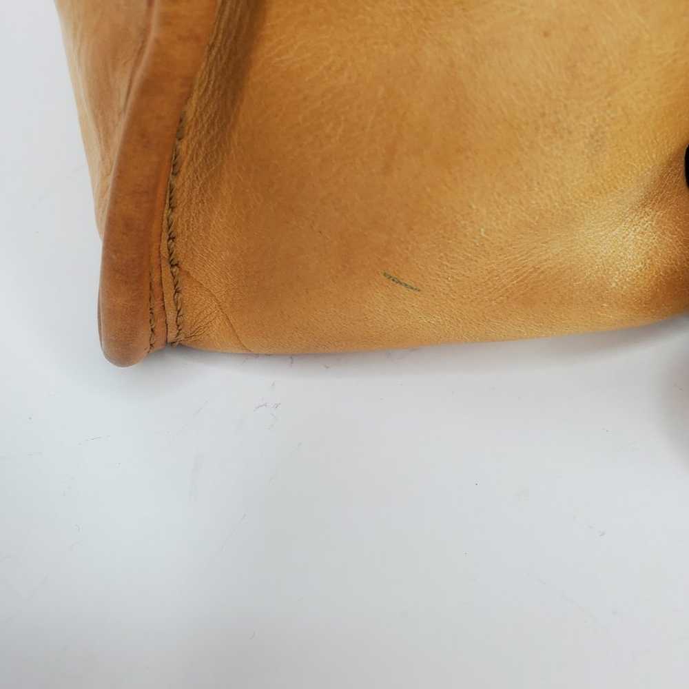 Coach Bleecker Leather Tattersall Shoulder Bag Ye… - image 7