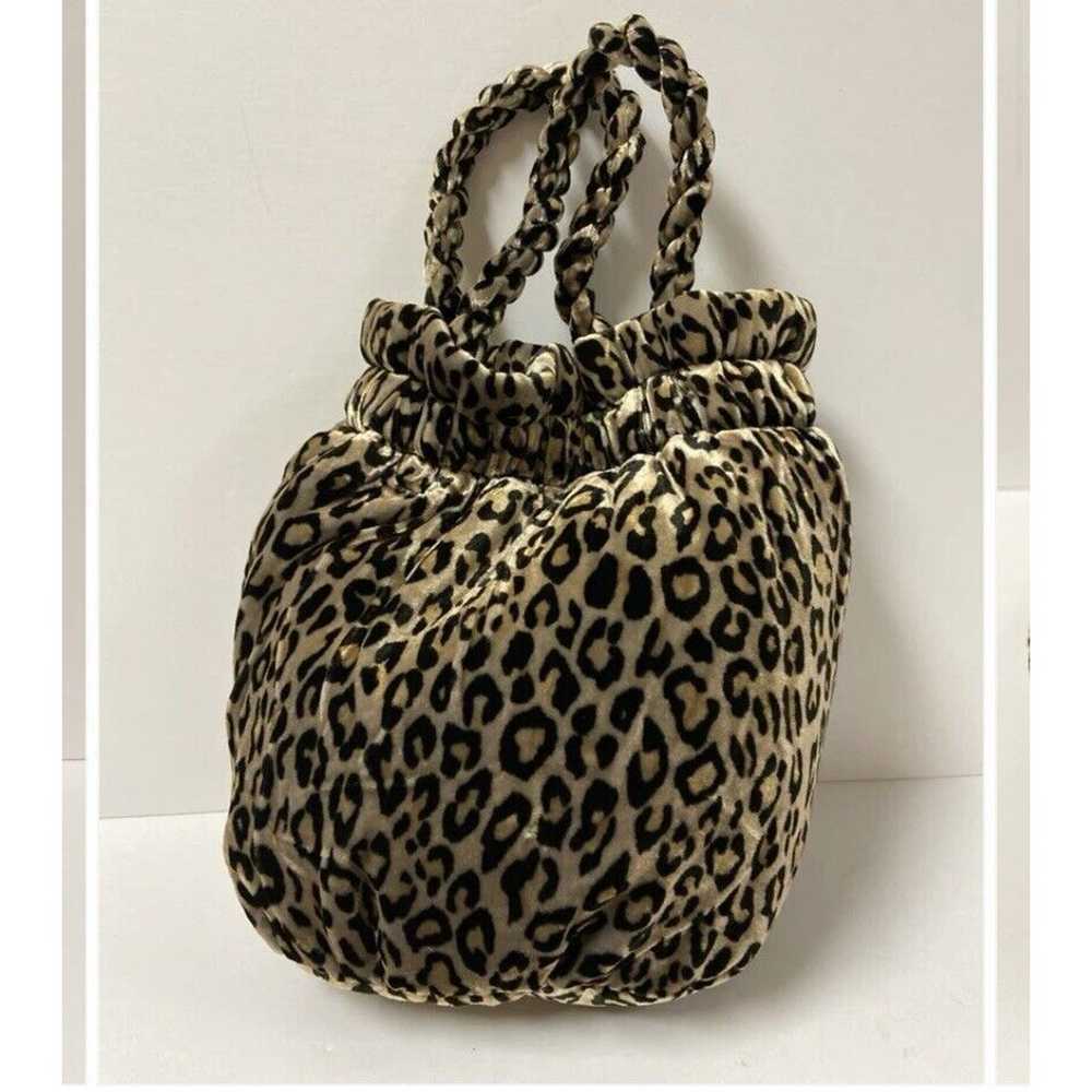 Johnny Was Cheetah Ulla Leopard Bag - image 2