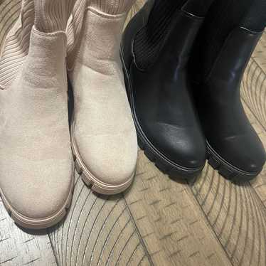 2 pairs of boots - image 1