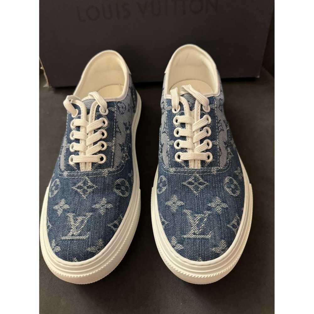 Louis Vuitton Trocadero cloth low trainers - image 3