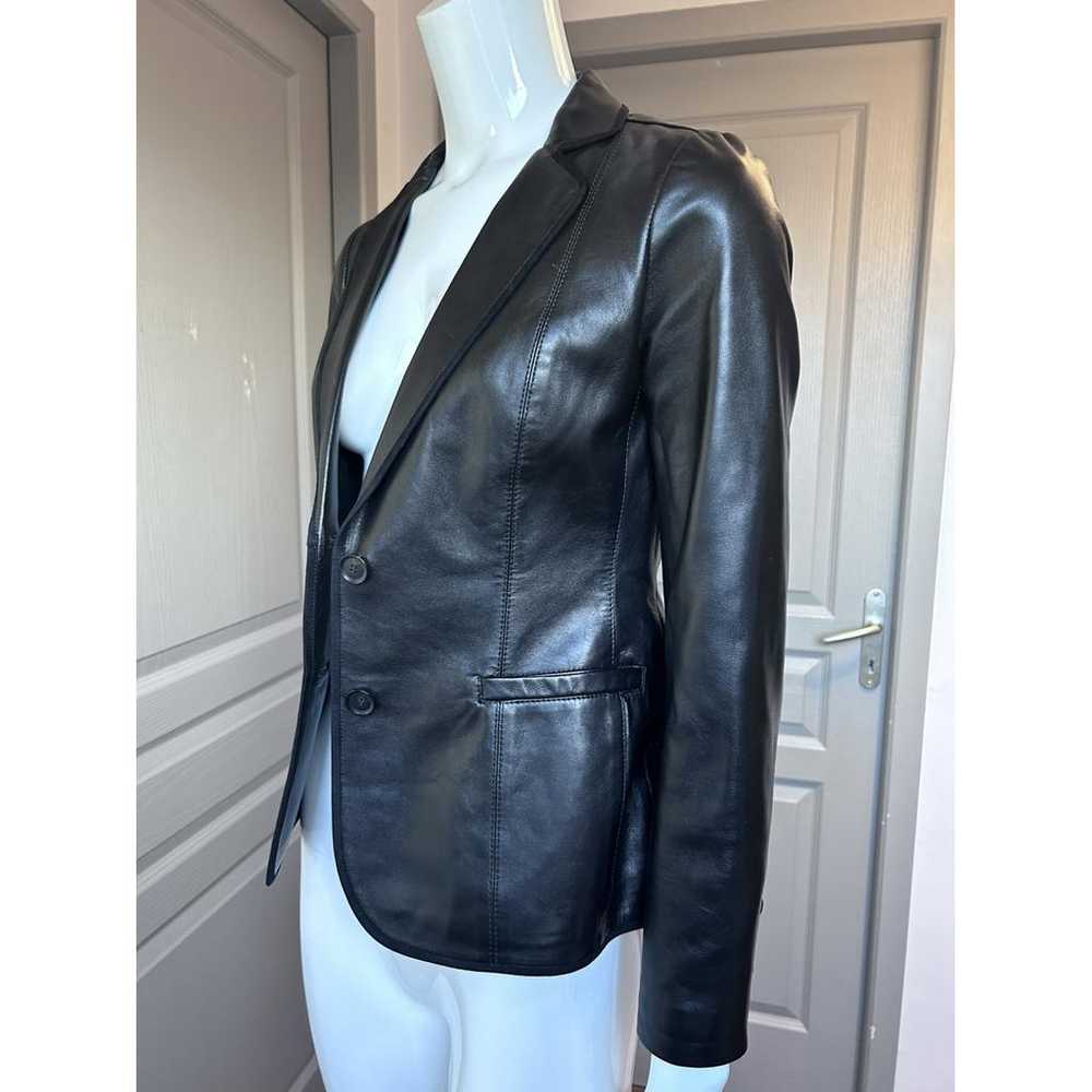 Gucci Leather blazer - image 10