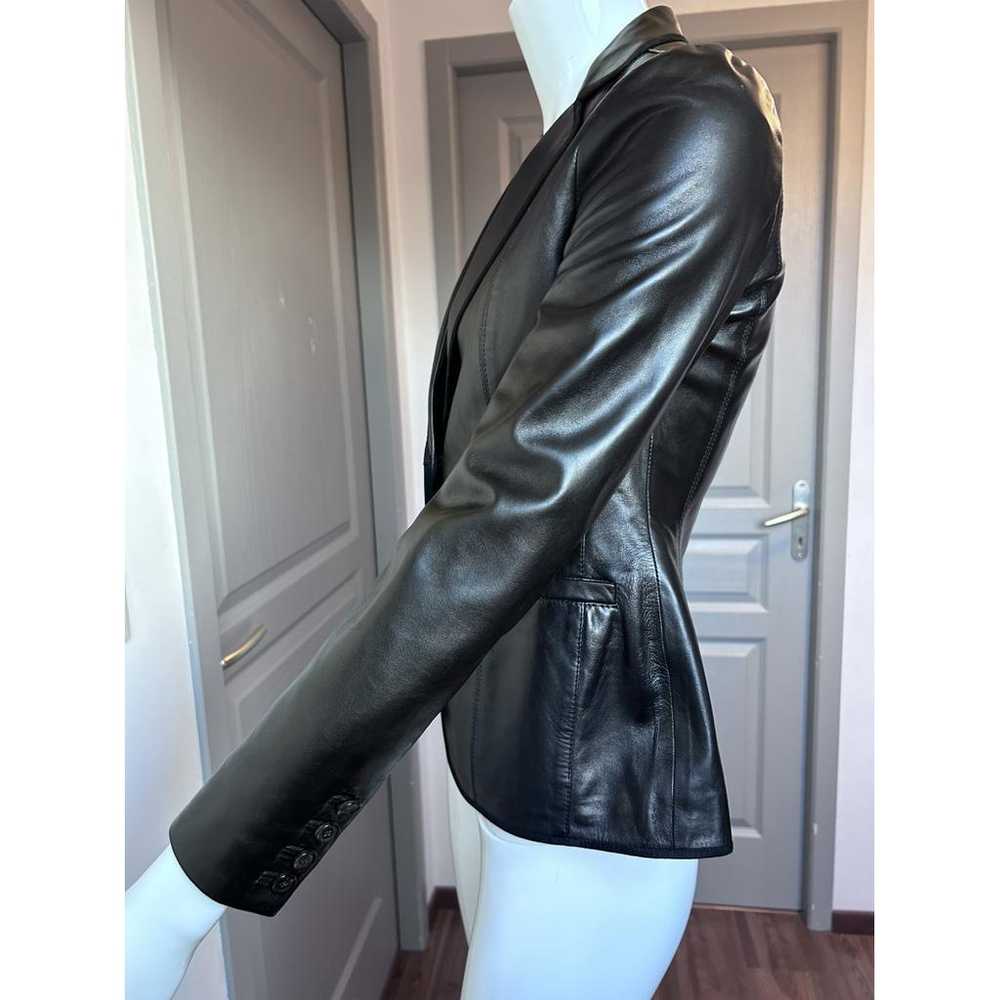 Gucci Leather blazer - image 6