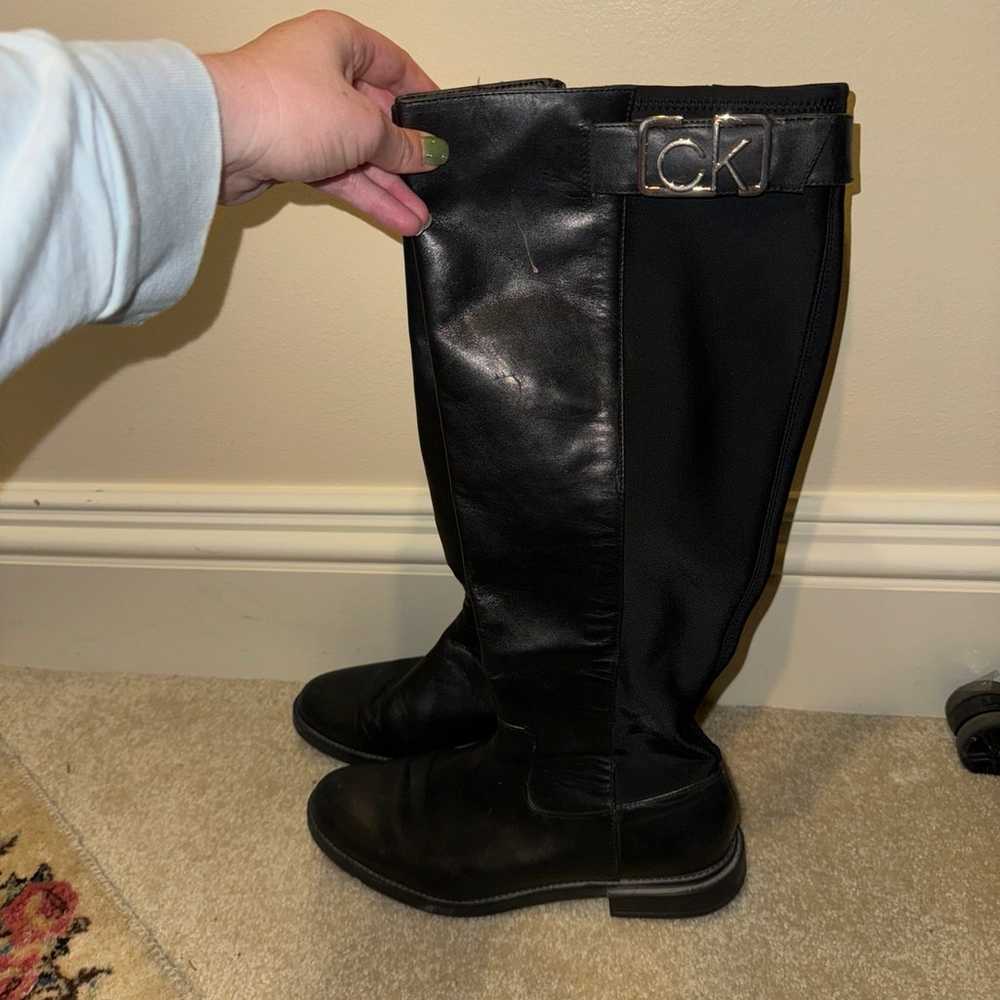 Calvin Klein black boots - image 1