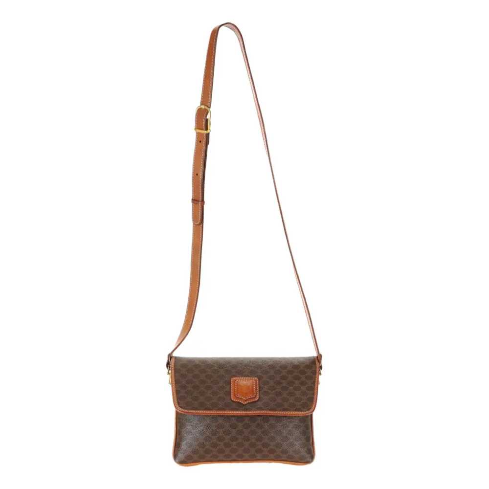 Celine Triomphe Vintage leather crossbody bag - image 1