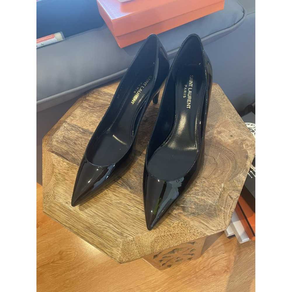 Saint Laurent Charlotte patent leather heels - image 8