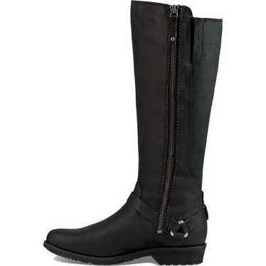 TEVA de la vina dos tall black leather boots - image 1