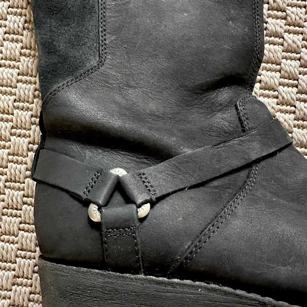 TEVA de la vina dos tall black leather boots - image 4