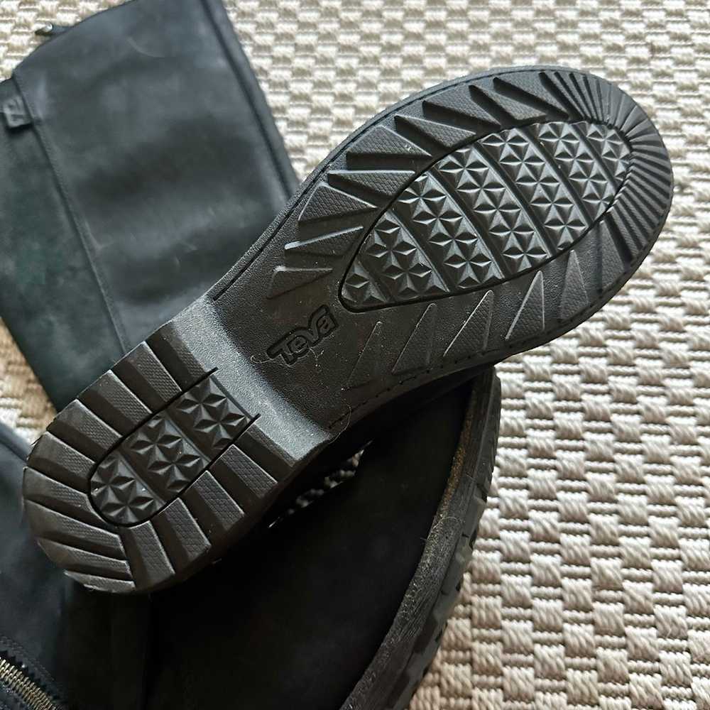 TEVA de la vina dos tall black leather boots - image 6