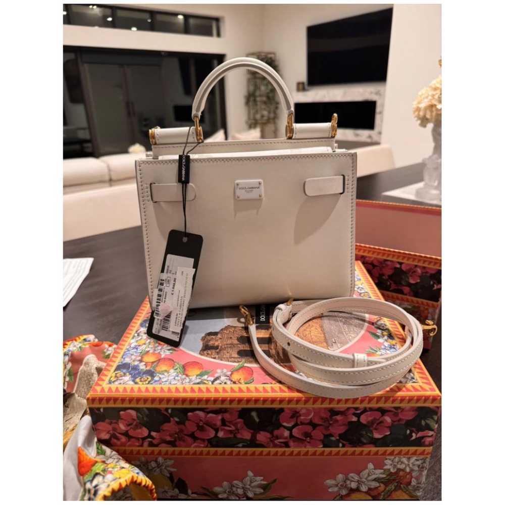 Dolce & Gabbana Sicily 62 leather handbag - image 2