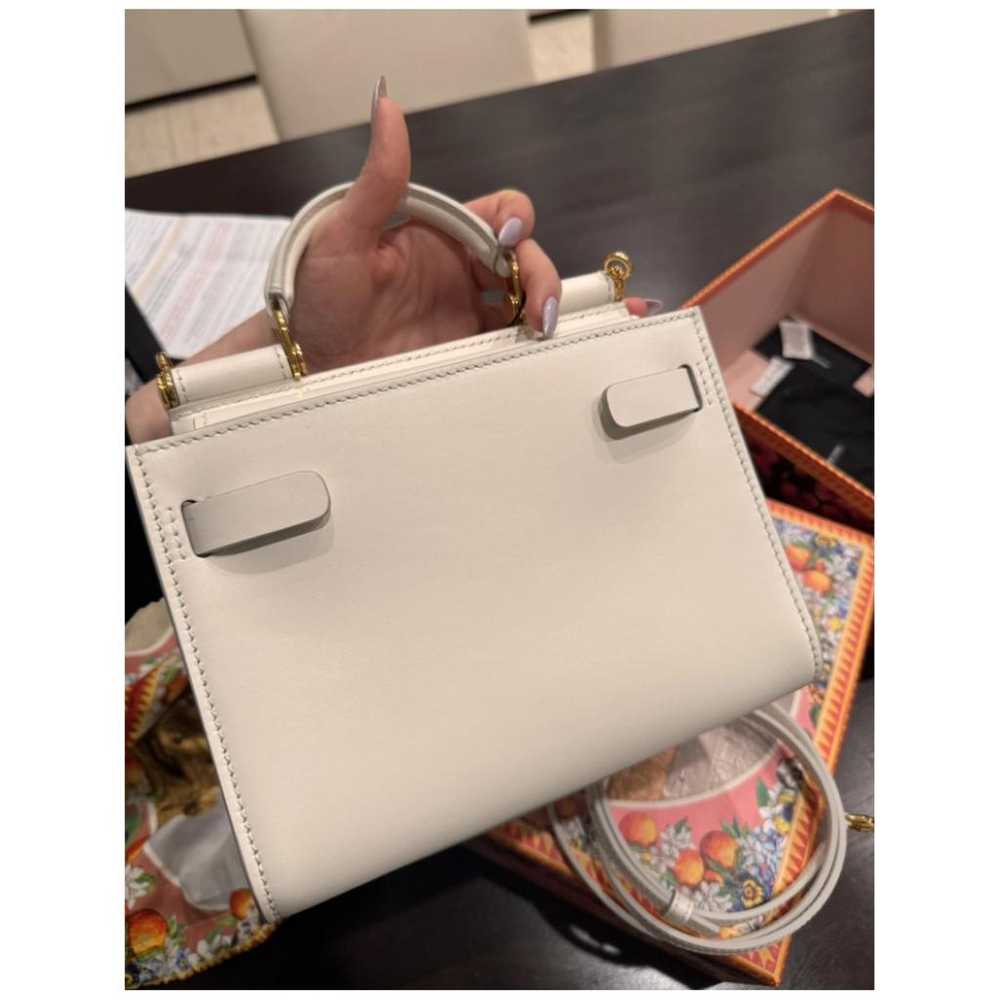 Dolce & Gabbana Sicily 62 leather handbag - image 3