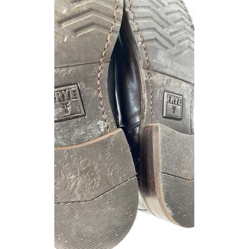 Frye Leather biker boots - image 7