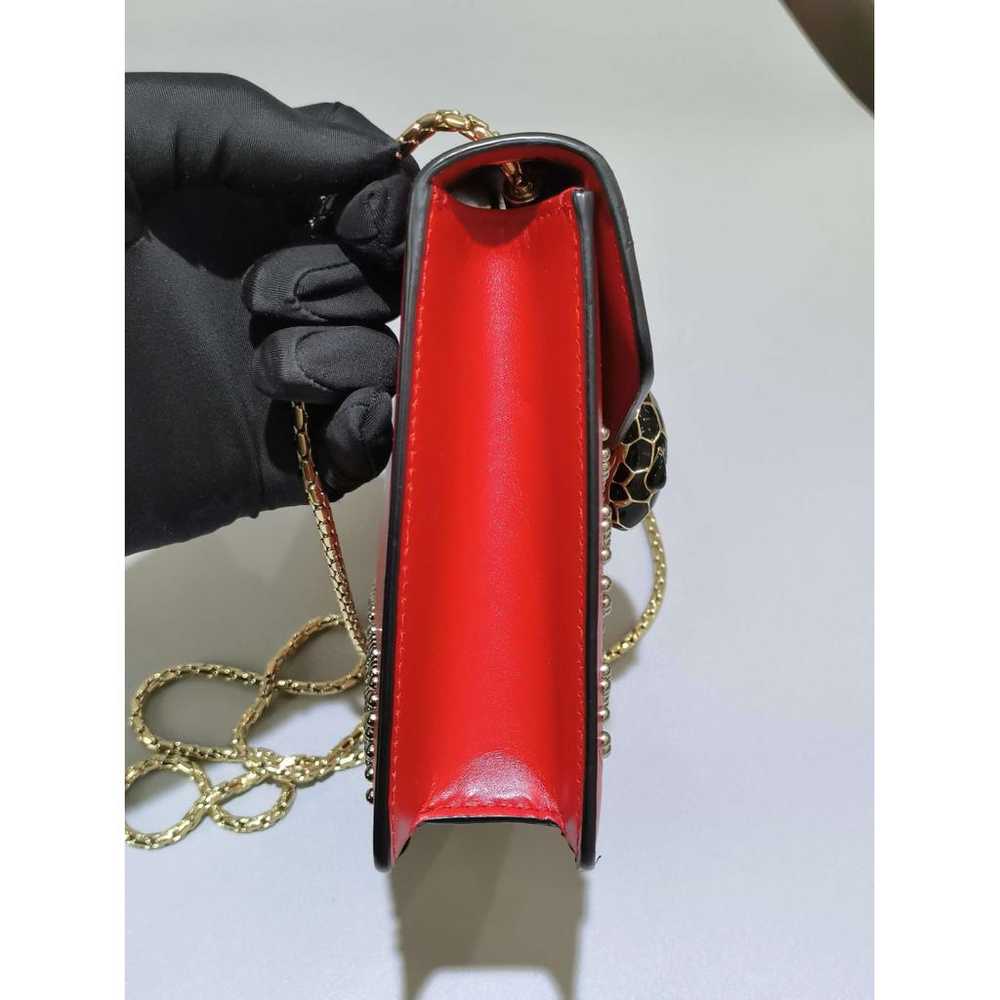 Bvlgari Serpenti leather crossbody bag - image 4
