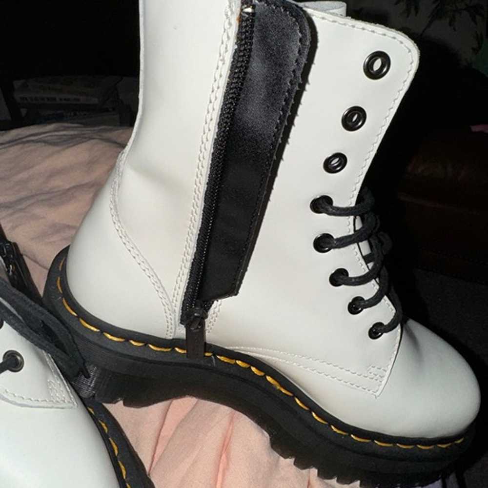 Dr. Martens white boot size 8 - image 2