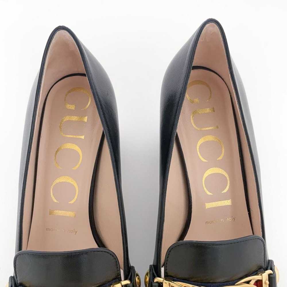 Gucci Sylvie leather heels - image 4
