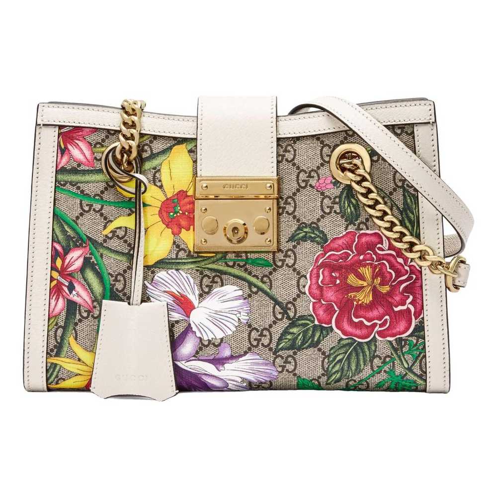 Gucci Padlock cloth handbag - image 1