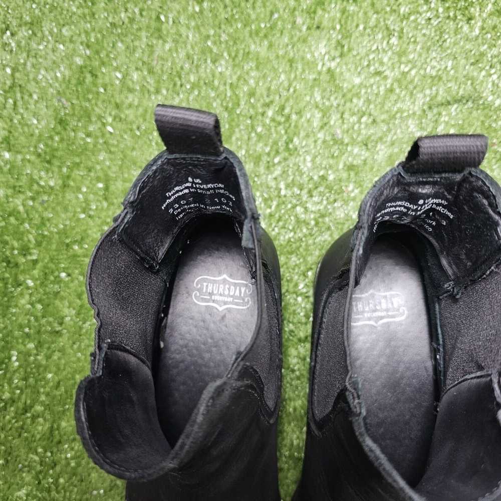 Thursday Rugged Legend Black Matte Leather Pull O… - image 8