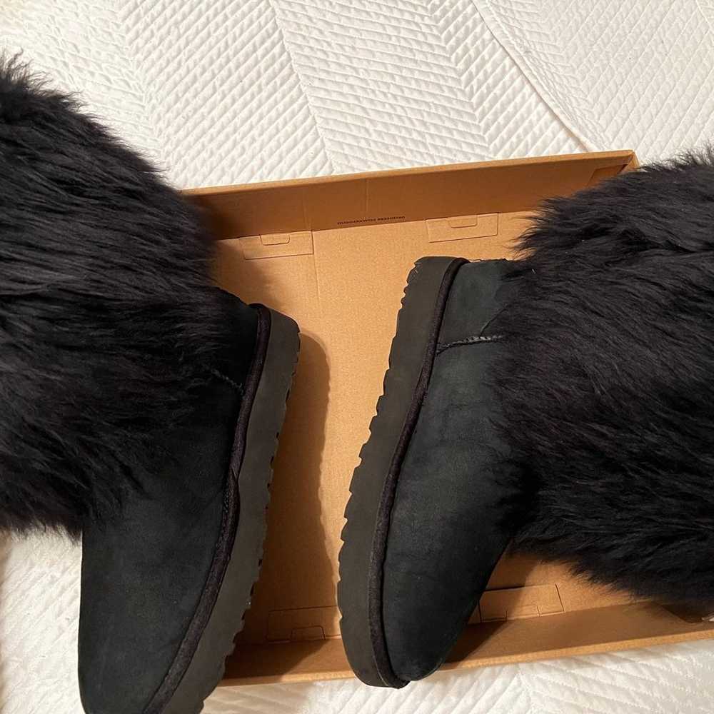 UGG Australia Black Sheepskin Boots - image 3