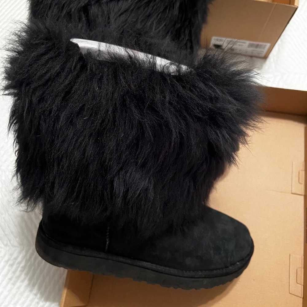 UGG Australia Black Sheepskin Boots - image 5