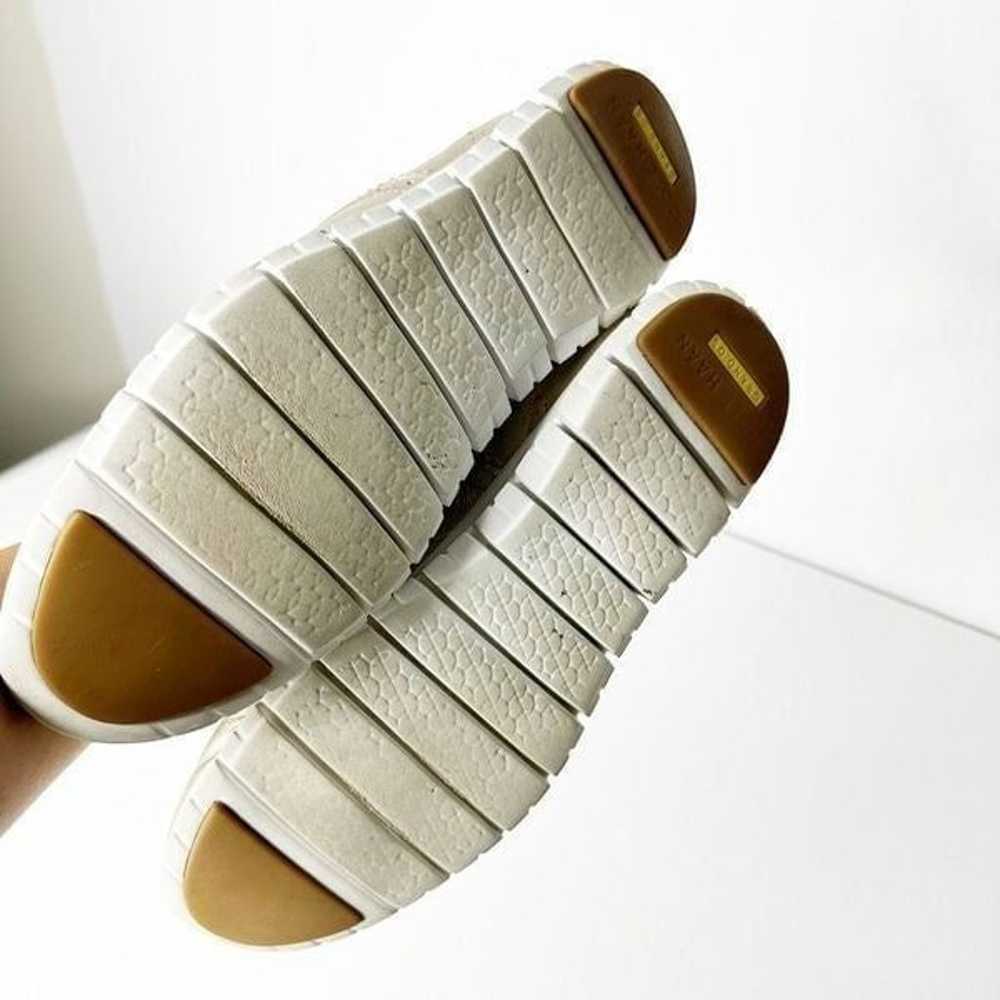 Cole Haan ZEROGRAND Gold Metallic Wingtip Leather… - image 5