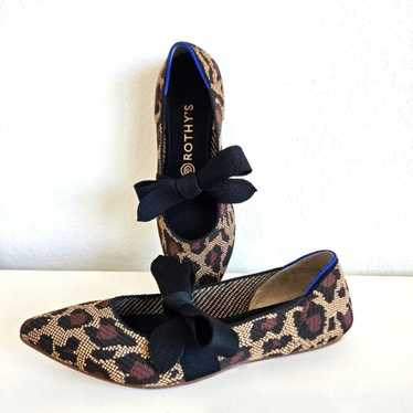 Like New! ROTHY'S | Wildcat Mary Jane Printed Toe… - image 1