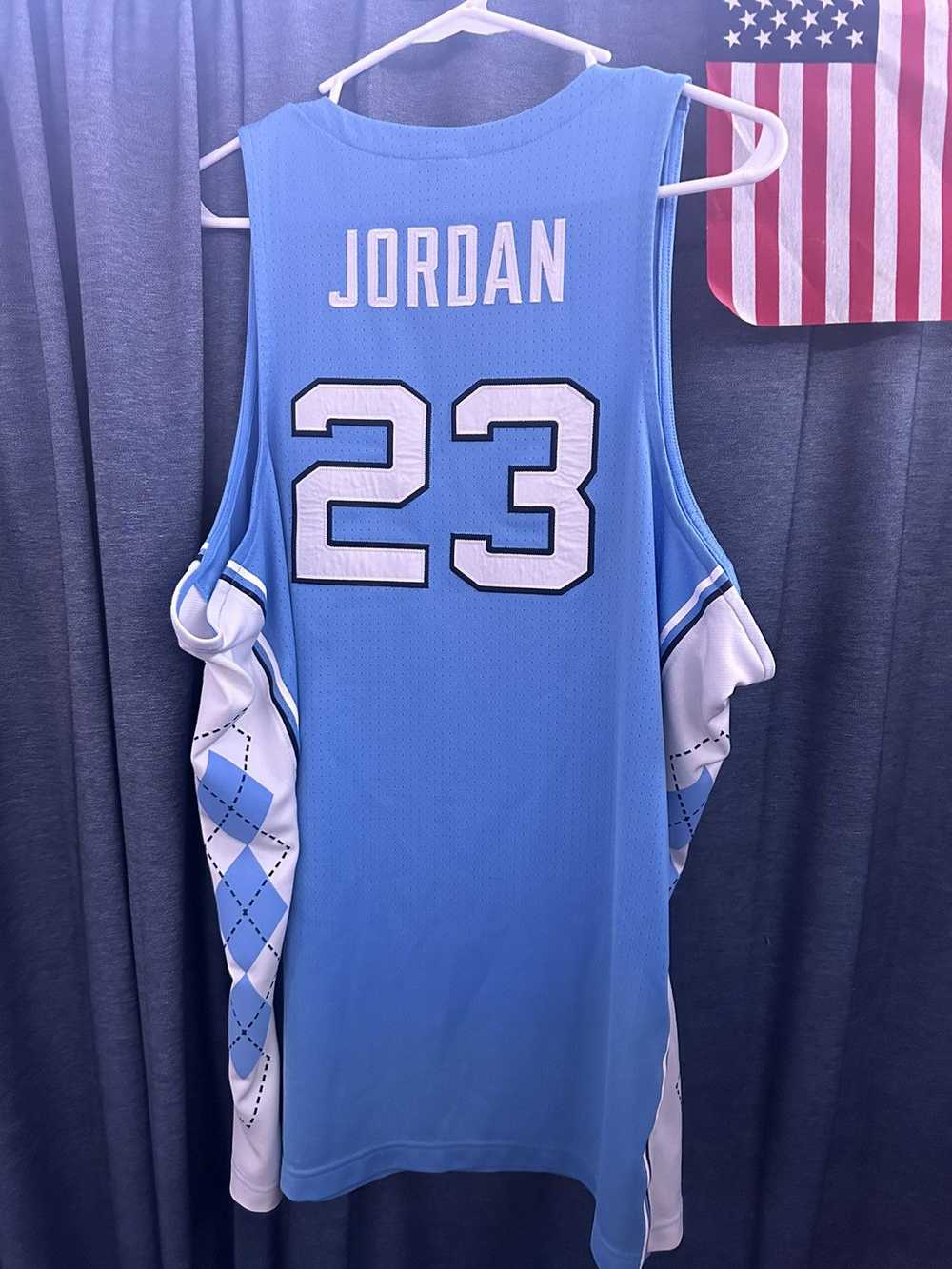 Jordan Brand × Nike Micheal Jordan UNC Jersey - image 2