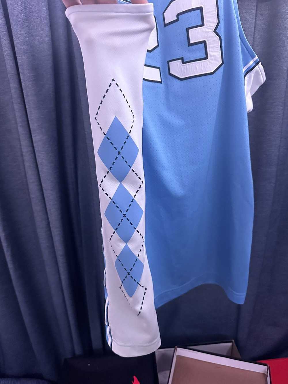 Jordan Brand × Nike Micheal Jordan UNC Jersey - image 4