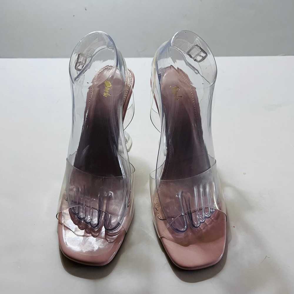 SHEIN Acrylic Clear Heels Size 41 - image 6