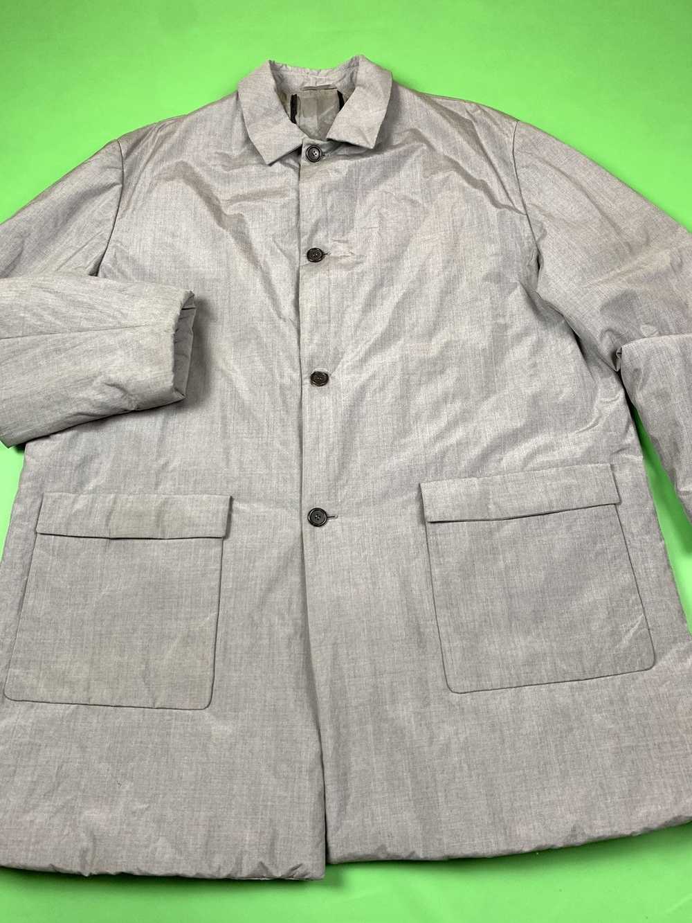 Prada RUNWAY FW 98 Prada 100% Silk Insulated Coat… - image 3