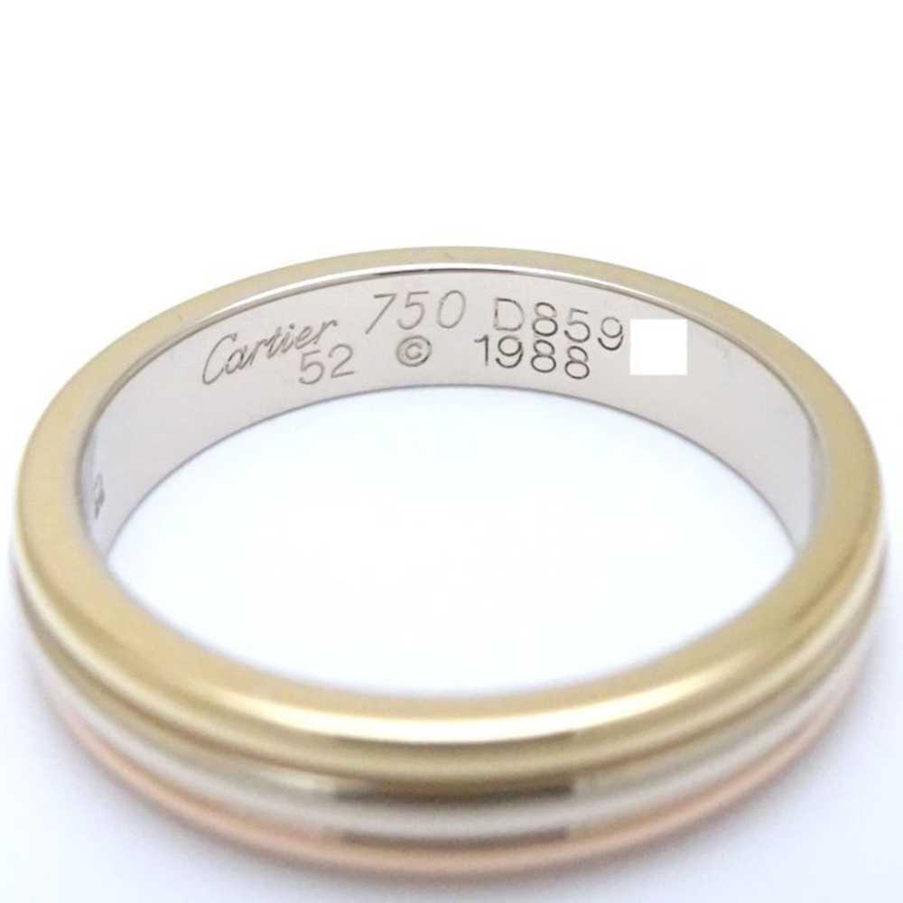 Cartier CARTIER Trinity Wedding Ring #52 K18 Thre… - image 6