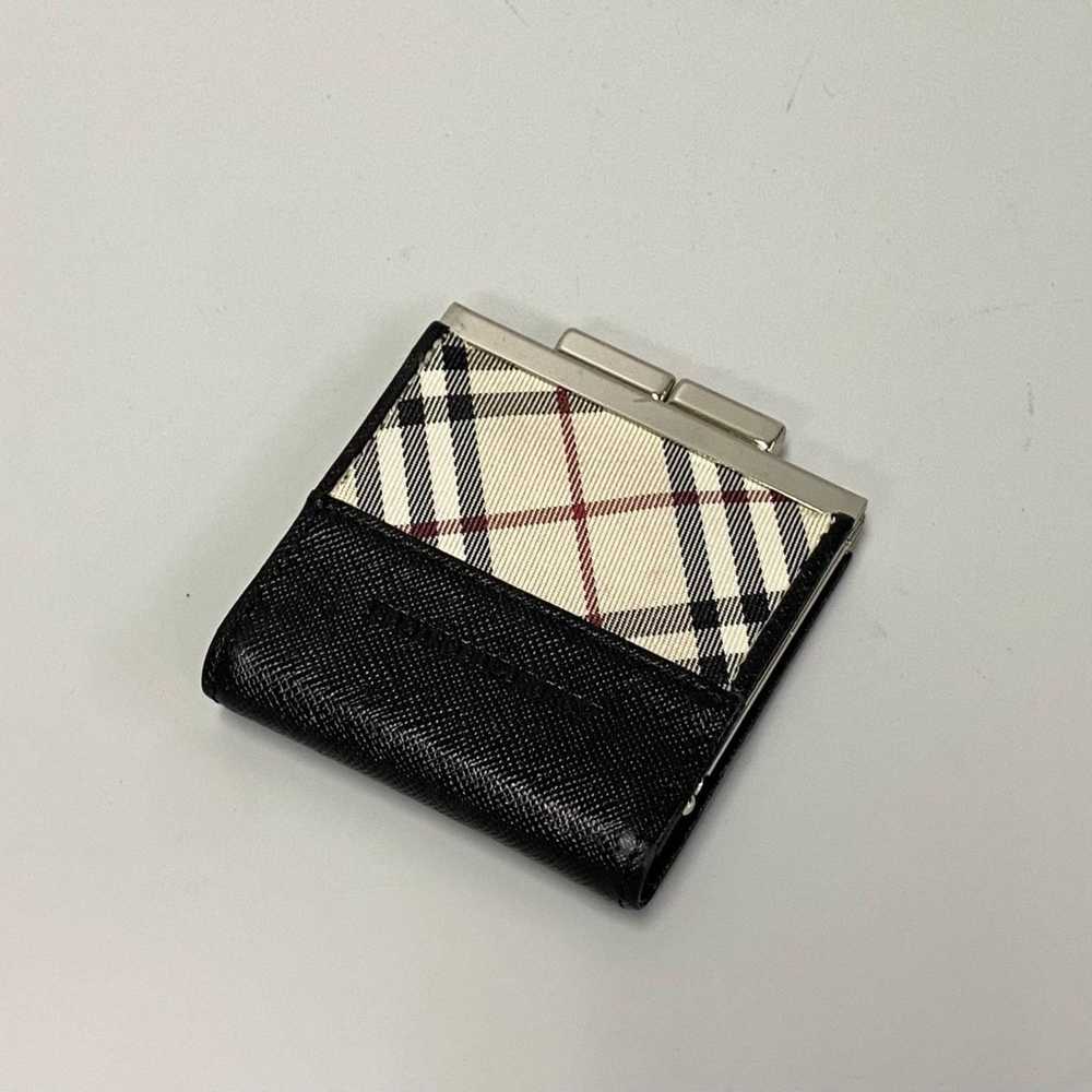 Burberry BURBERRY Nova Check Leather Coin Purse W… - image 1