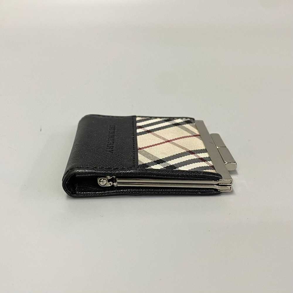 Burberry BURBERRY Nova Check Leather Coin Purse W… - image 5