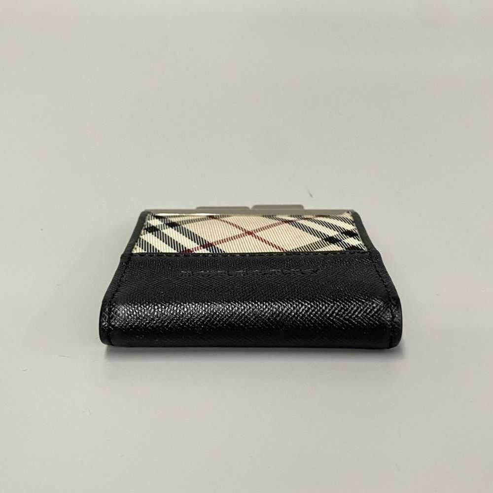 Burberry BURBERRY Nova Check Leather Coin Purse W… - image 6