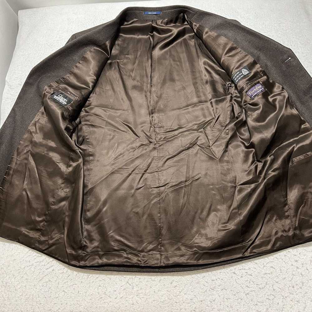 Other Portofino Gage Wool Brown Career Suit Jacke… - image 6