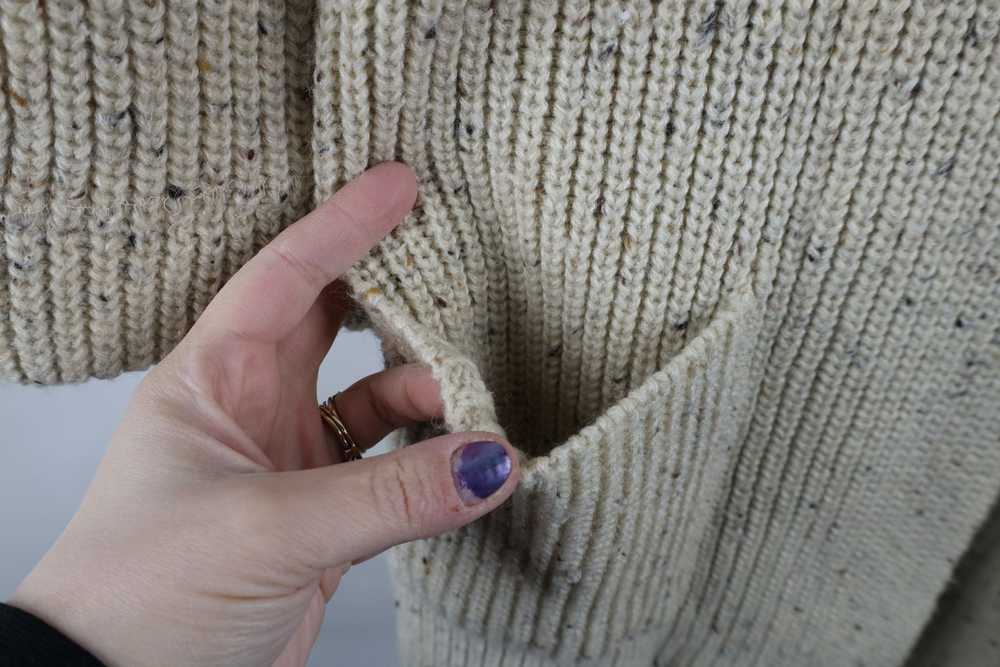 Vintage Vintage 60s 70s Ribbed Knit Flared Sleeve… - image 7