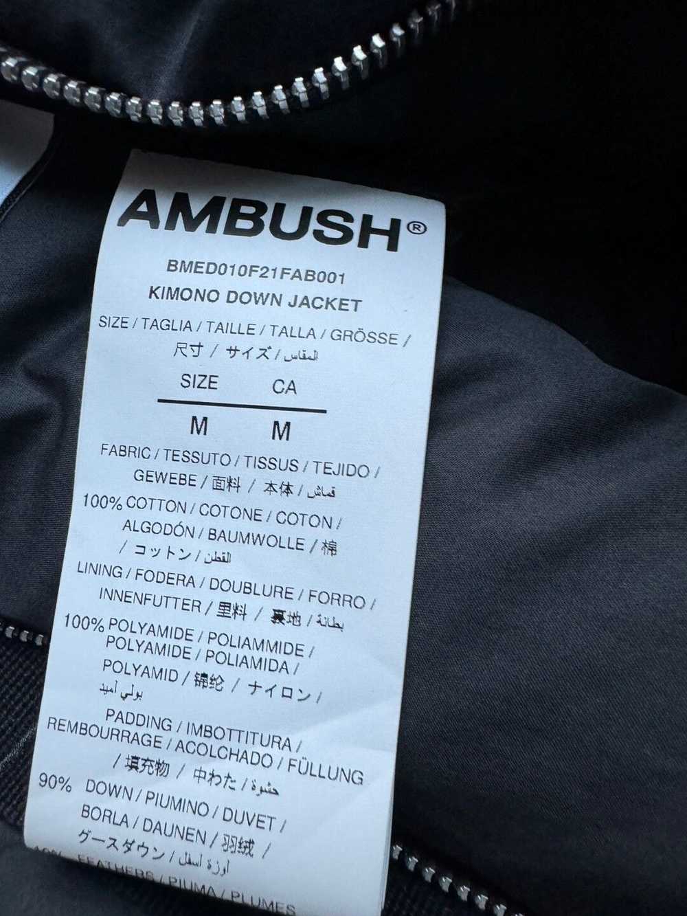 Ambush Design AMBUSH stand-up collar padded down … - image 5