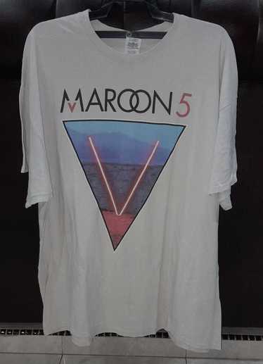 Band Tees × Gildan × Tour Tee Y2k Maroon 5 V tour 